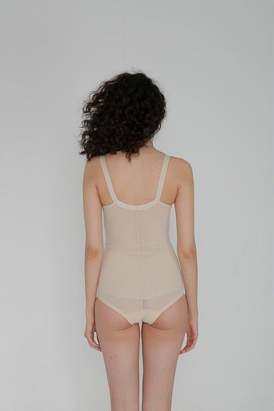 Yevda Women's Nude Plus Size Battal Body Corset 1518
