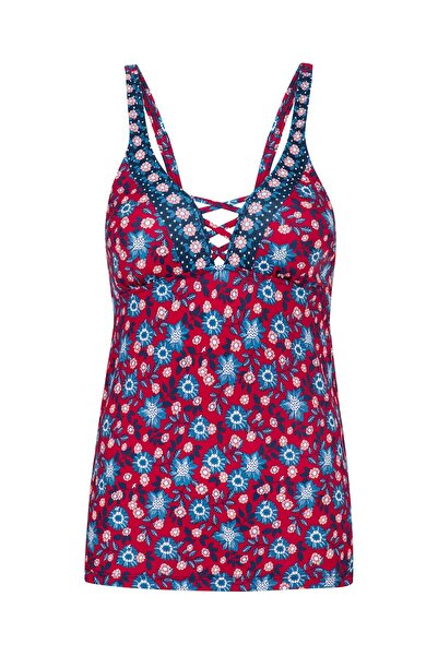 Penti Şarap Snowdrop Tankini Bikini Üstü