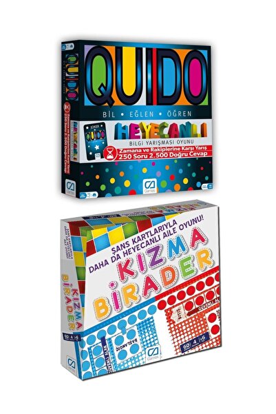 CA Games Quido Bil - Eğlen - Öğren ve Kızma Birader Eğlenceli Aile Oyunu