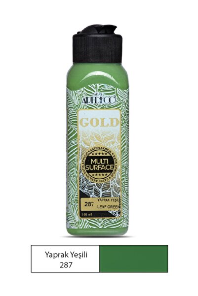 Artdeco Gold Multi Surface Akrilik Boya 140 ml. 287 YAPRAK YEŞİLİ