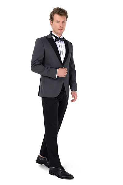 Morven Losman Tuxedo Gray Slim Fit Jeans
