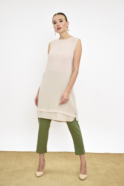 Bym Fashion Women's Cream Short Zero Coloured Underwear 2340