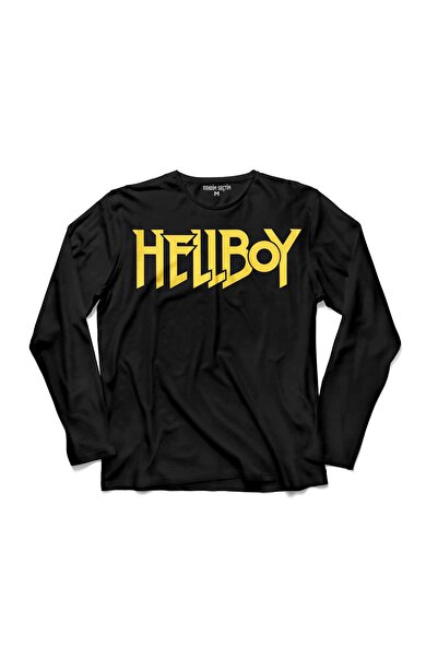 Kendim Seçtim Hellboy Hell Boy Ron Perlman Doug Jones Logo Majica dugih rukava