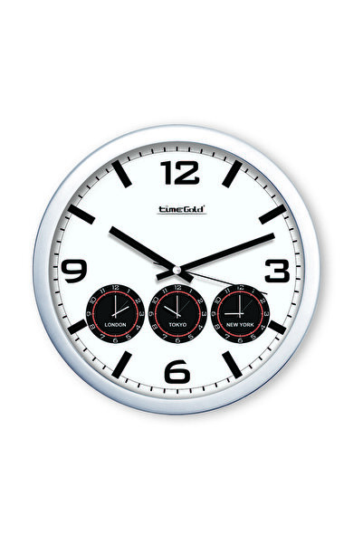 Time Gold 4 bucăți de ceasuri mondiale-40 cm