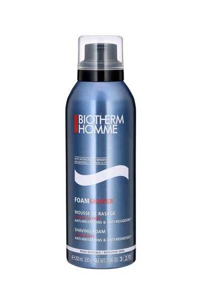 Biotherm HOMME овлажняваща и успокояваща пяна за бръснене за мъже 200 мл
