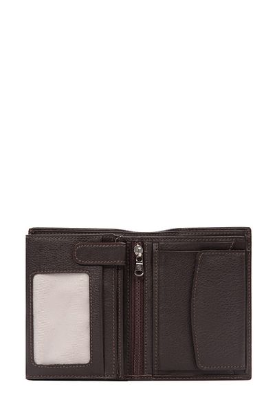 CENGİZ PAKEL Мъжки портфейл от естествена кожа, кафяв, 13690