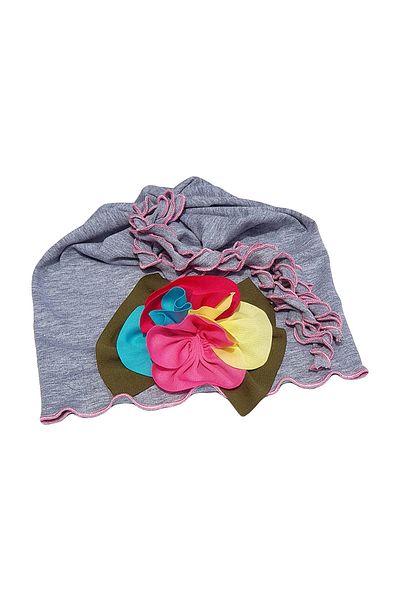 Babygiz Gray Baby Girl Beret