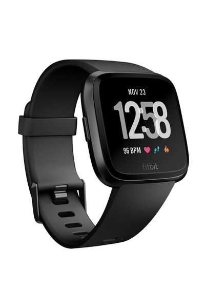 Fitbit Versa Smart Watch - Black