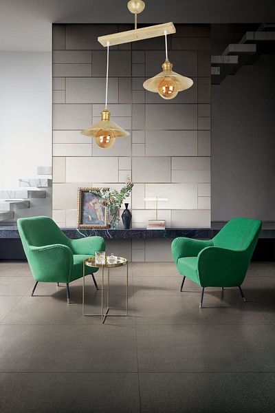 VENON Modernika 2-Piece Pendant Lamp Case Cream Yellow Patina