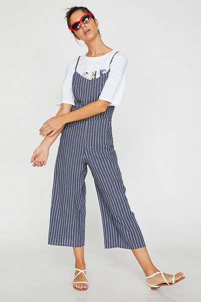 Koton Blauer Strampler für Damen 8YAL43425MW