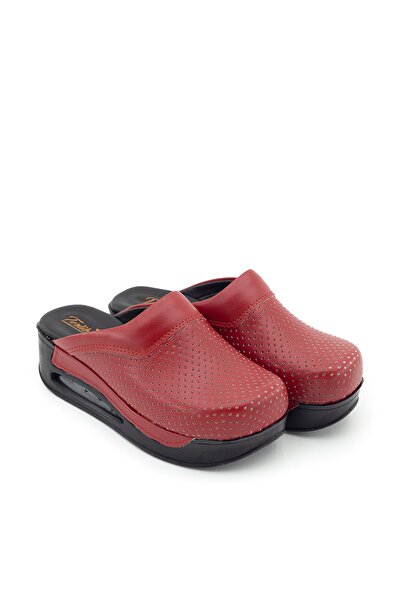 TERLİKSABO Kadın Kırmızı Air Max Sabo Terlik  SABOTERLIK176