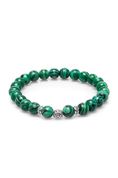 Alnis Atelier Malahit Doğal Taş Bileklik