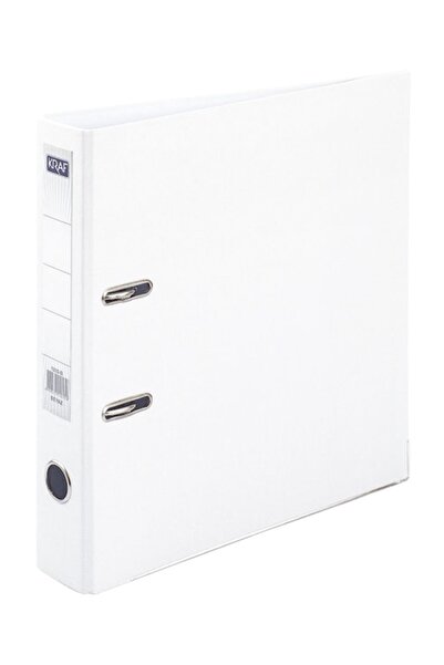 KRAF Вузька біла офісна папка, упаковка 36 штук, 1030