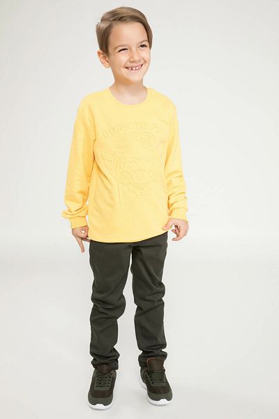 DeFacto Pantaloni slim din Gabardine pentru băiat kaki J3341A6.18AU.KH297