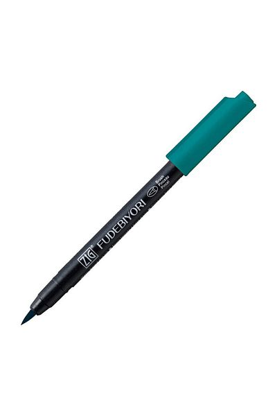 Zig Fudebiyori Brush Pen Brush Tip Pen 33 PERSIAN GREEN