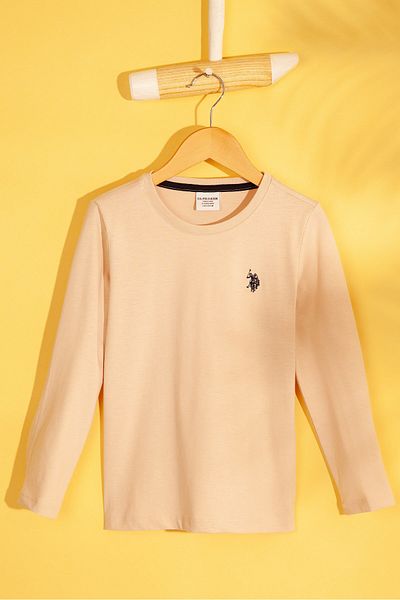 U.S. Polo Assn. White Boy Sweatshirt