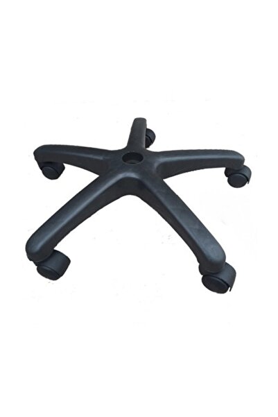 moniev Sekreter Ofis Büro Koltuğu Yedek Parçası Plastik Yıldız Ayak Ve 5 Teke...