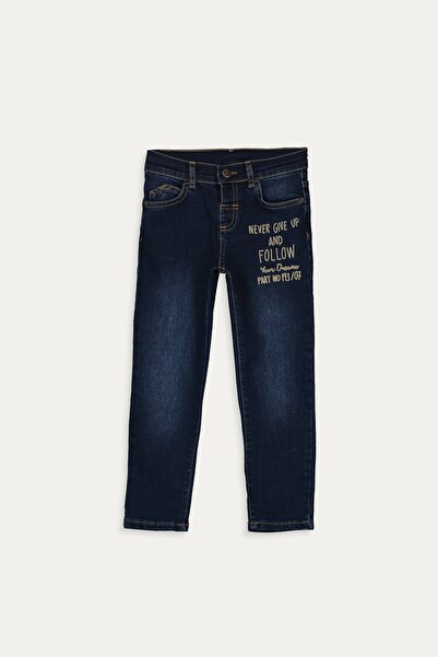 LC Waikiki Pantaloni Jvv Rodeo cu nuanță închisă pentru băiat