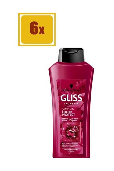 Gliss 400 mL Set of 6 - Color Protect Shampoo