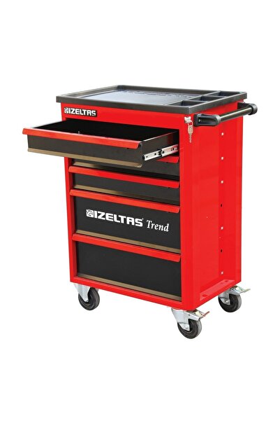 İzeltaş REND 5 ÇEKMECELİ TAKIM DOLABI DOLU 96 Parça