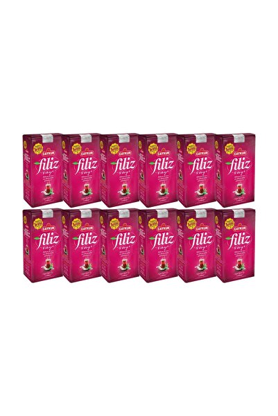 Çaykur Filiz Çay 500 Gr X 12 Adet = 6 Kg Dökme Çay