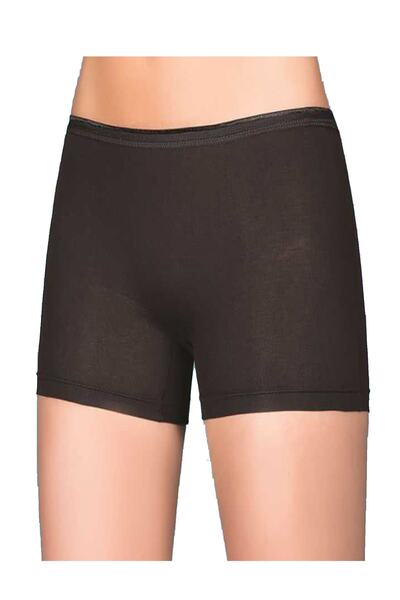 Berrak Kadın Siyah 3'Lü Paket Berrak Boxer Şort