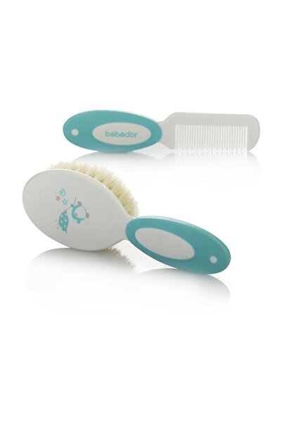 Bebedor Bebek Doğal Saç Fırçası Ve Tarak Seti