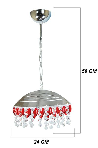 VENON Güven Chandelier Ukte Single Kt Red Chandelier