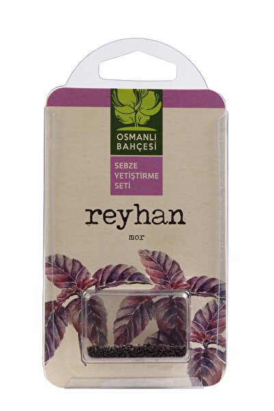 Osmanlı Bahçesi Reyhan Tohumu Yetiştirme Seti, Yerli Tohum ve Solucan Gübresi...