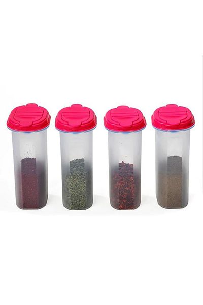 Moonstar 4-Piece Long Salt Bowl Spice Bowl 4*200 Ml