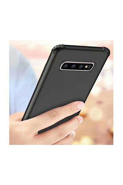 Ally Mobile Ally Sm Galaxy S10 Anti-Drop Darbe Emici Silikon Kılıf SİYAH