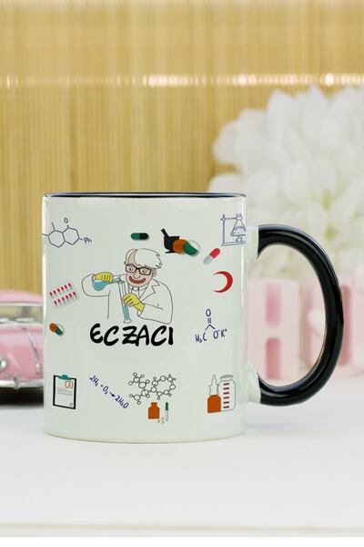 Hediyelen Pharmacist Mug Cup Black