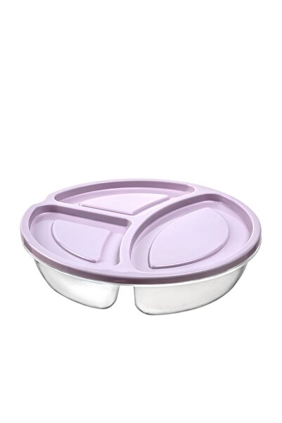 HOBBY LİFE 3 Bölmeli Küçük Smart Yuvarlak Saklama Kabi