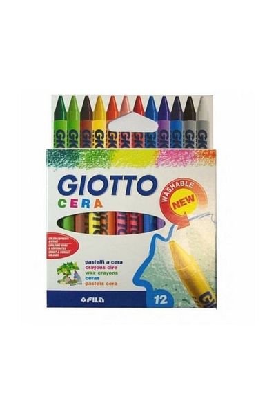 Giotto Brand: Gıotto Cera Crayon 12 Pack Category: Crayon
