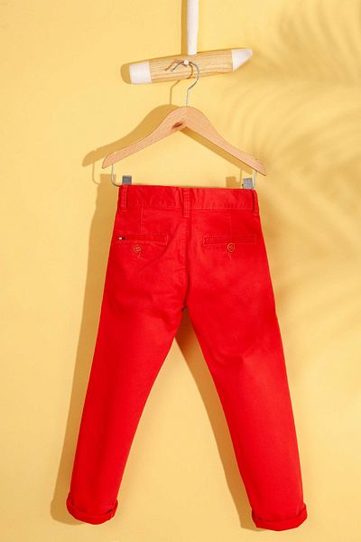U.S. Polo Assn. Red Boy's Sports Trousers