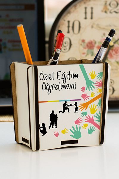 Hediyelen Special Education Teacher Pen Holder