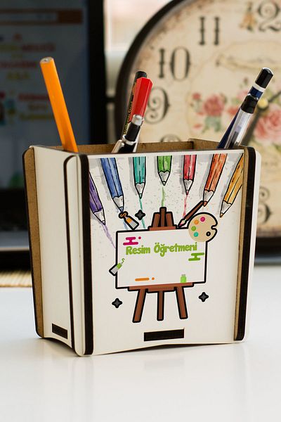 Hediyelen Art Teacher Pen Holder