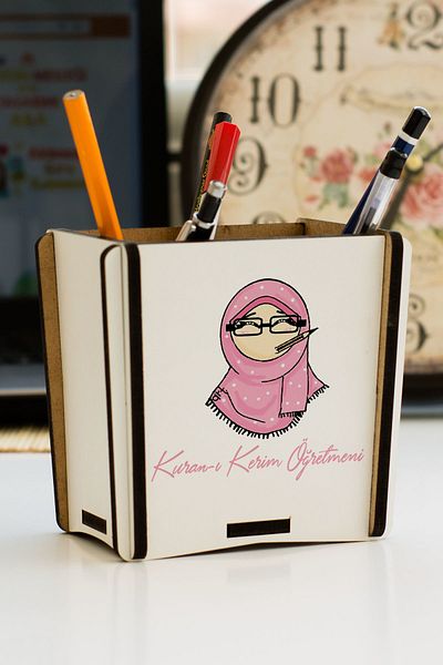 Hediyelen Quran Teacher Pencil Holder