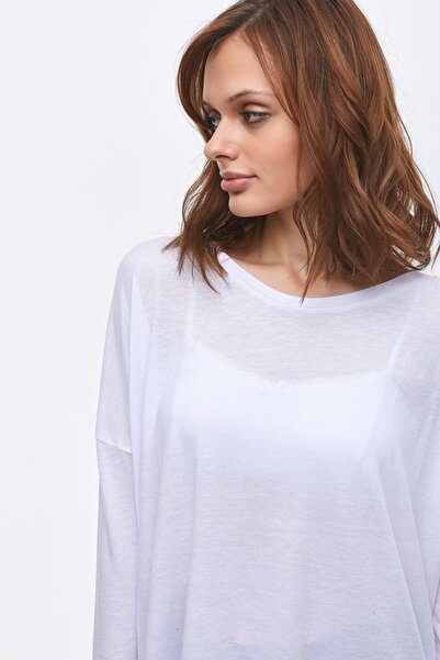 Ltb Λευκό φούτερ