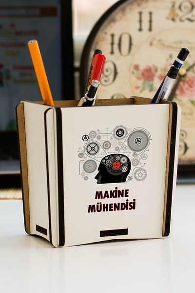 Hediyelen Mechanical Engineer Pen Holder