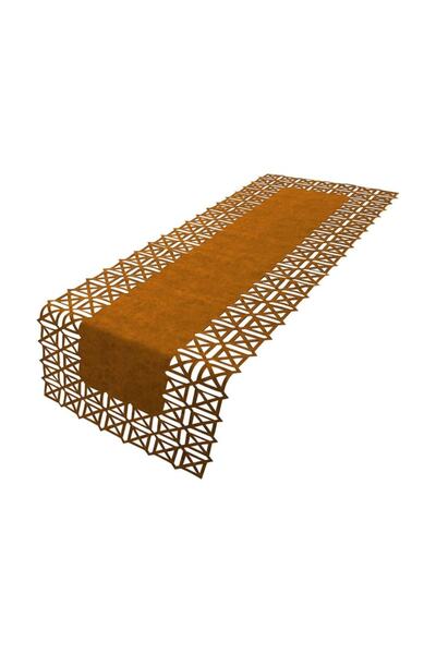 Deriver Home Diemension Deri Runner - Tarçın