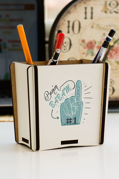 Hediyelen My Father Has A Pen Holder