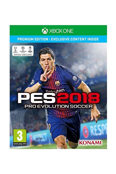 KONAMI Pes 2018 Premium Edition Xbox One Oyun