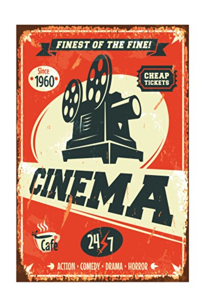 Hayat Poster Cinema Retro Vintage Ξύλινη Αφίσα 2030037