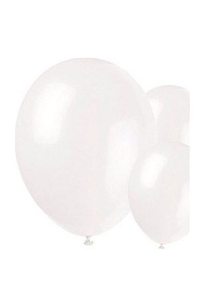 Tuğra Metallic White Balloon 20pcs