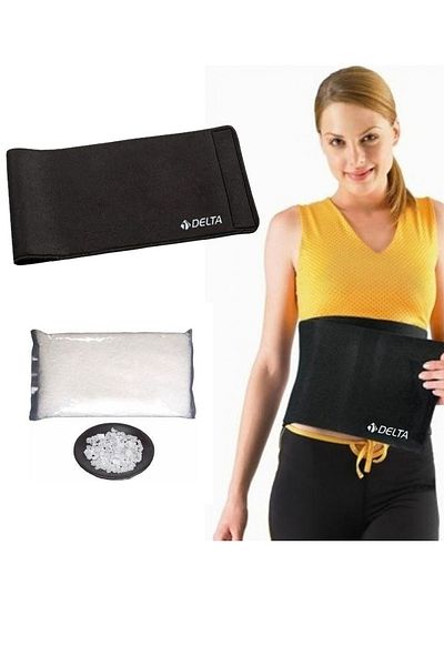 Delta Reversible Athlete's Belt Thermal Sauna Belt, Neoprene Waist Corset, Lut Lake Salt