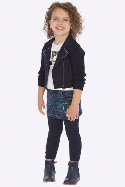 MAYORAL Winter Girl Denim Skirt