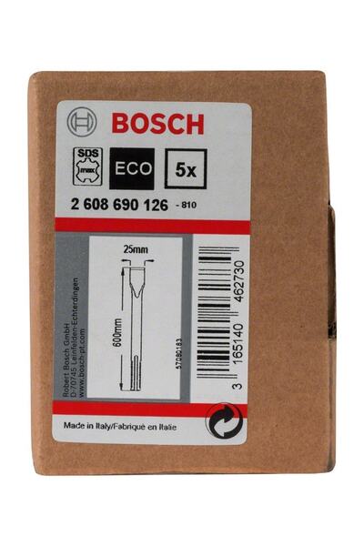 Bosch Yassı Keski Sds-max 600*25 Mm 5'li