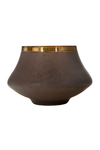 Vitale Bronz Meyal Dekoratif Kase