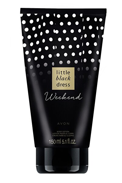 AVON لوشن الجسم في عطلة نهاية الأسبوع من Little Black Dress 150 مل5050136183738